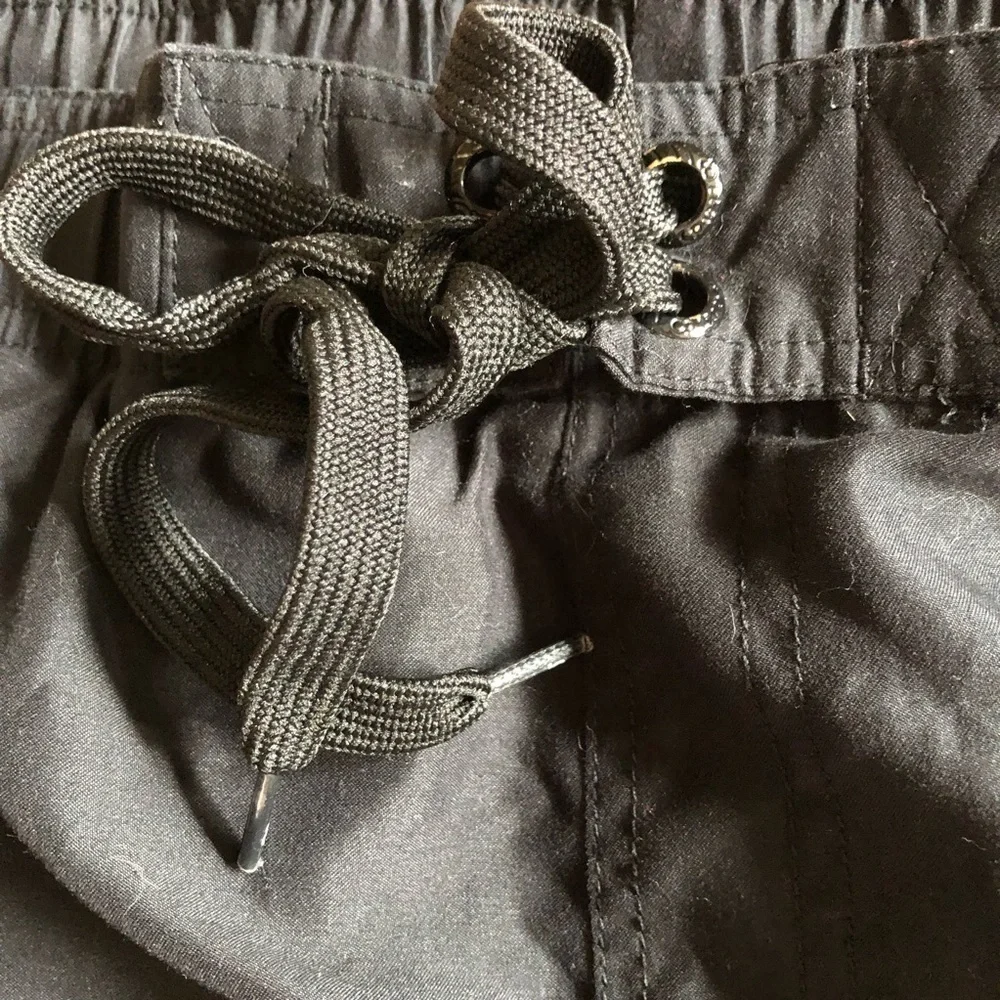 OP Drawstring Swim Trunks Navy Yellow XL Mens